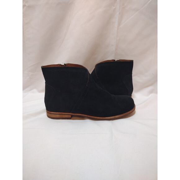 Kork Ease Giba Black Suede Bootie US 7M Leather Like New - Picture 6 of 6